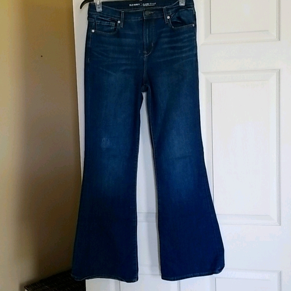 Old navy high rise flare jeans - Picture 1 of 1